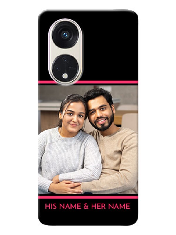 Custom Oppo Reno 8t 5G Mobile Covers With Add Text Design