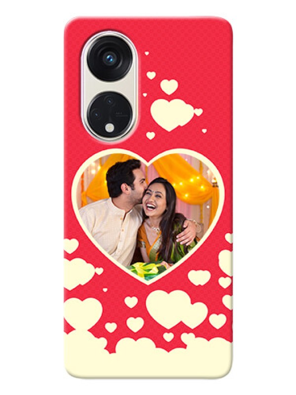 Custom Oppo Reno 8t 5G Phone Cases: Love Symbols Phone Cover Design