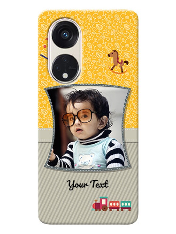Custom Oppo Reno 8t 5G Mobile Cases Online: Baby Picture Upload Design