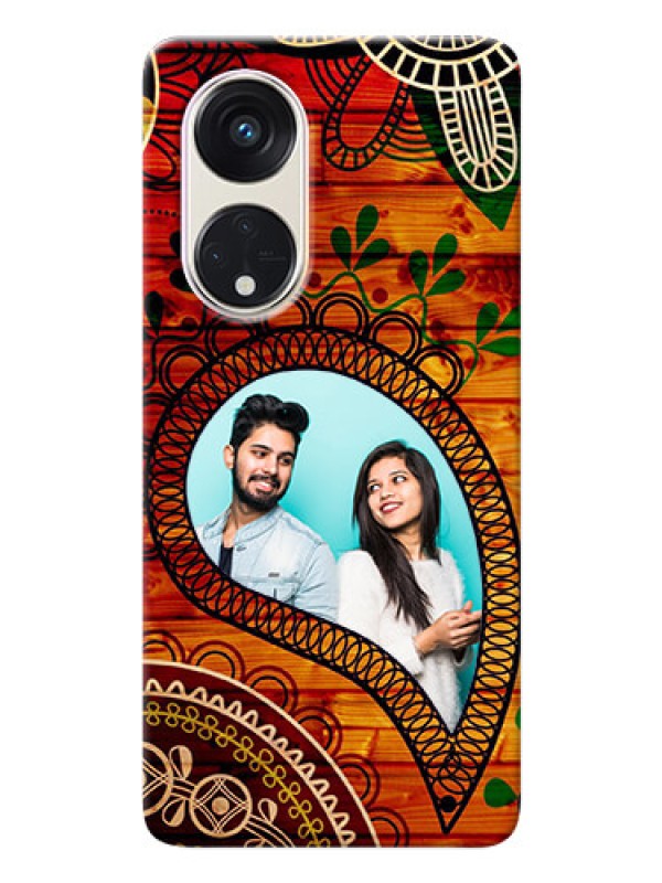 Custom Oppo Reno 8t 5G custom mobile cases: Abstract Colorful Design