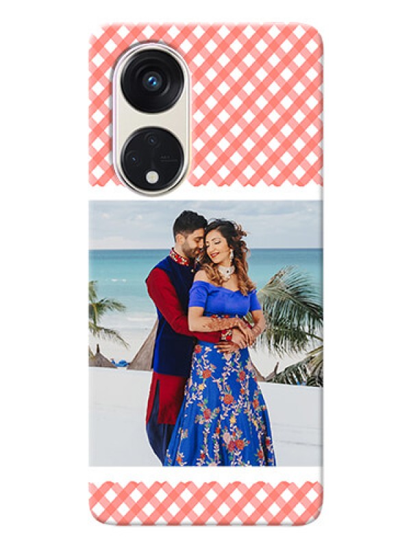 Custom Oppo Reno 8t 5G custom mobile cases: Pink Pattern Design