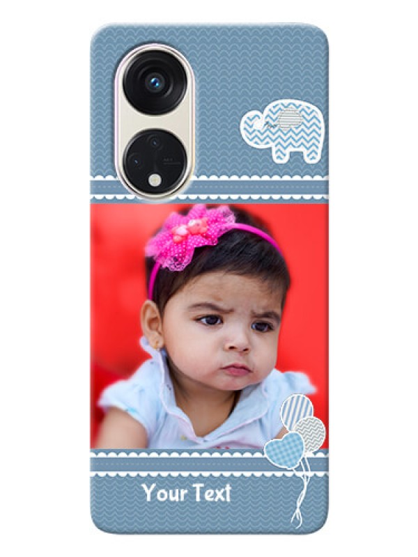 Custom Oppo Reno 8t 5G Custom Phone Covers with Kids Pattern Design