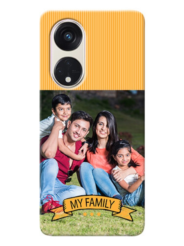 Custom Oppo Reno 8t 5G Personalized Mobile Cases: My Family Design