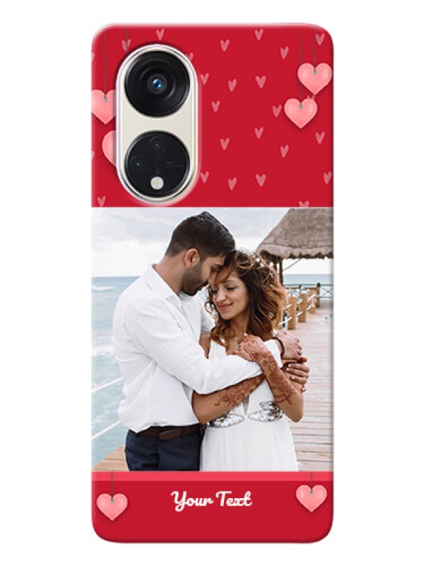 Custom Oppo Reno 8t 5G Mobile Back Covers: Valentines Day Design