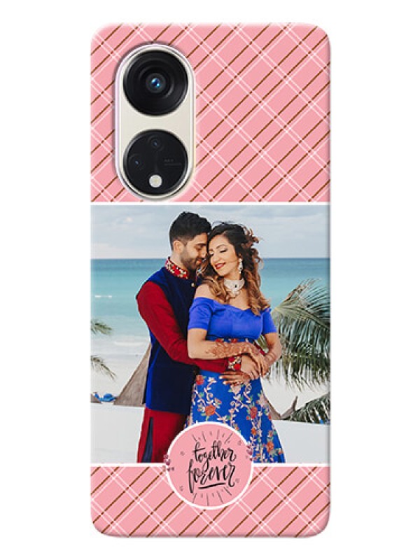 Custom Oppo Reno 8t 5G Mobile Covers Online: Together Forever Design