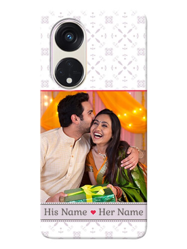 Custom Oppo Reno 8t 5G Phone Cases with Photo and Ethnic Design