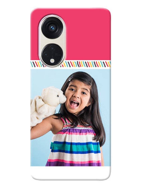 Custom Oppo Reno 8t 5G Personalized Phone Cases: line art design