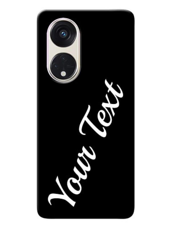 Custom Oppo Reno 8t 5G Custom Mobile Cover with Your Name