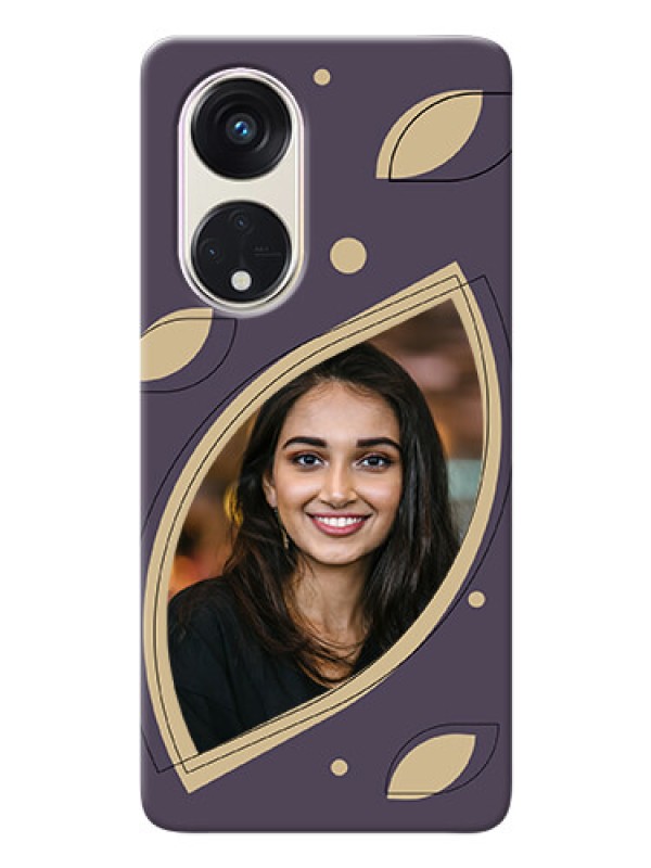 Custom Reno 8T 5G Custom Phone Cases: Falling Leaf Design