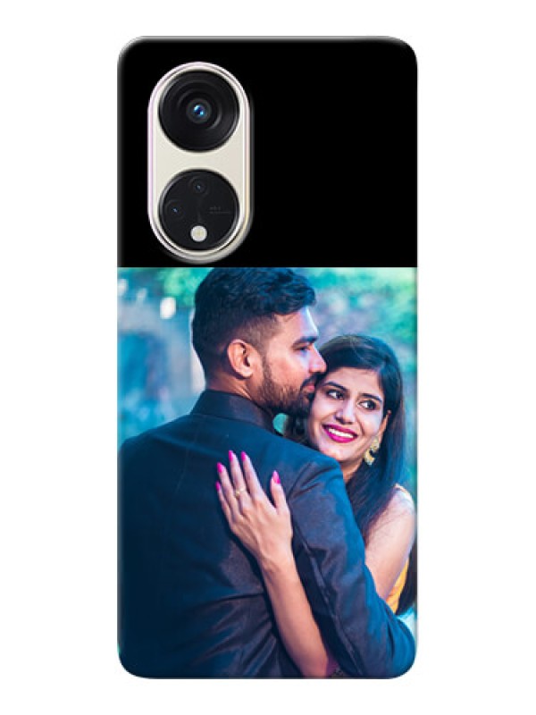 Custom Oppo Reno 8T 5G Custom Hard Phone Case - Upload Full Picture With Custom Color Design