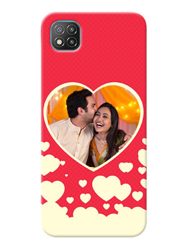 Custom Poco C3 Phone Cases: Love Symbols Phone Cover Design