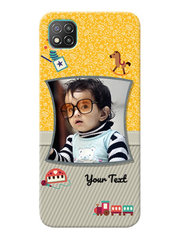 Custom Poco C3 Mobile Cases Online: Baby Picture Upload Design