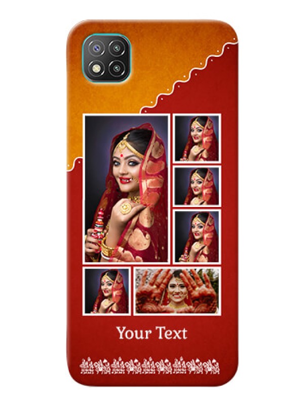 Custom Poco C3 customized phone cases: Wedding Pic Upload Design