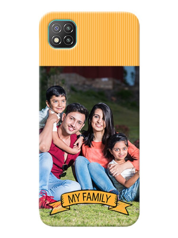 Custom Poco C3 Personalized Mobile Cases: My Family Design