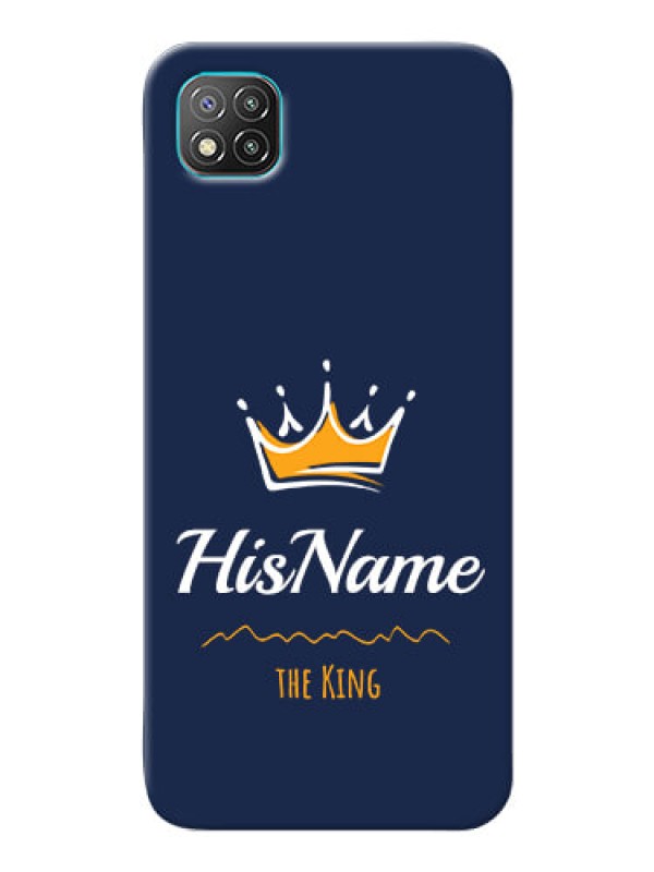 Custom Poco C3 King Phone Case with Name
