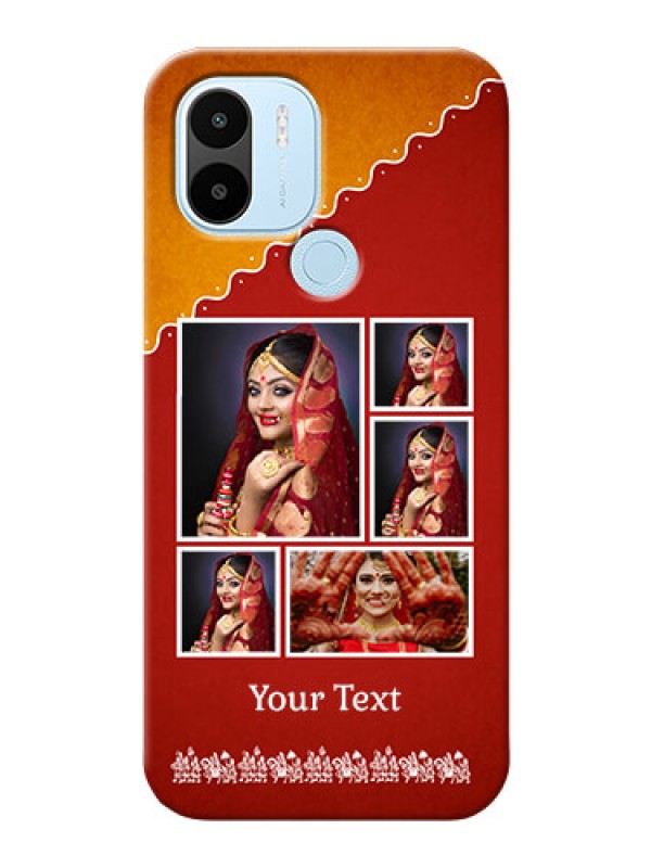 Custom Poco C50 customized phone cases: Wedding Pic Upload Design