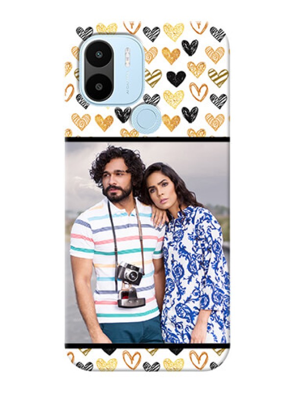Custom Poco C51 Personalized Mobile Cases: Love Symbol Design
