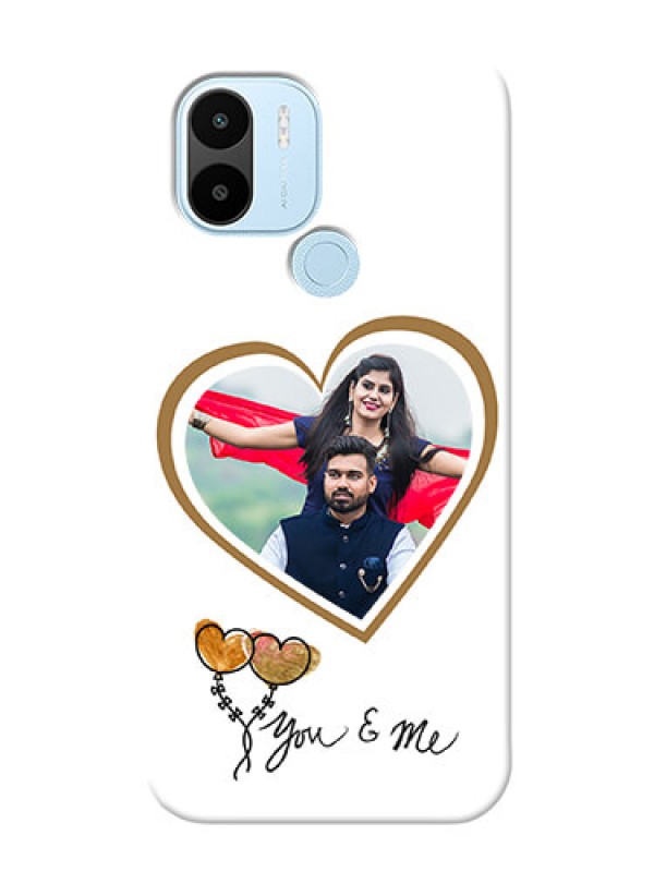 Custom Poco C51 customized phone cases: You & Me Design