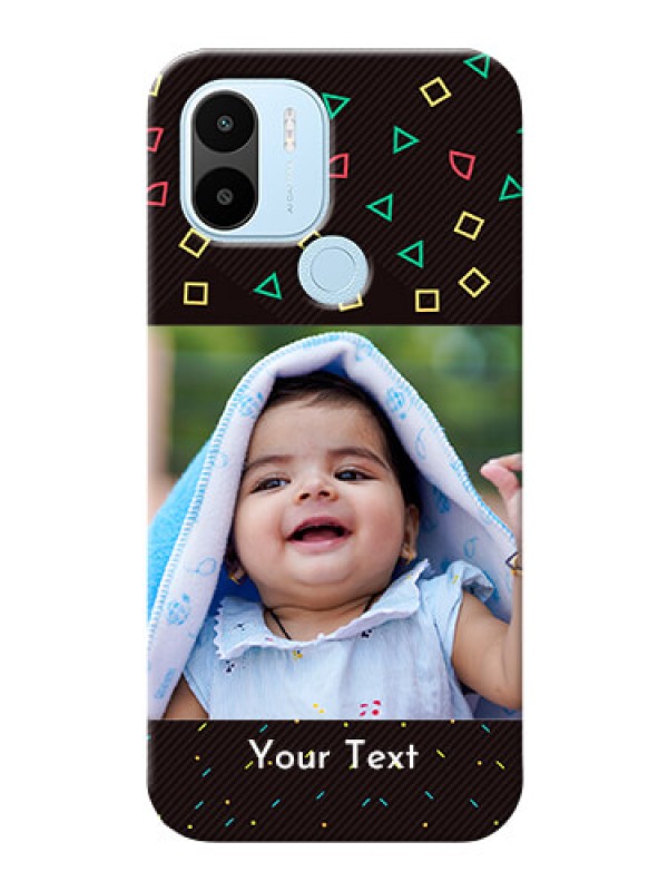 Custom Poco C51 custom mobile cases with confetti birthday design