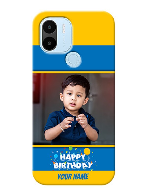 Custom Poco C51 Mobile Back Covers Online: Birthday Wishes Design