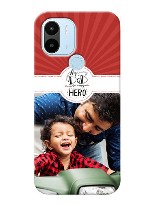 Custom Poco C51 custom mobile phone cases: My Dad Hero Design