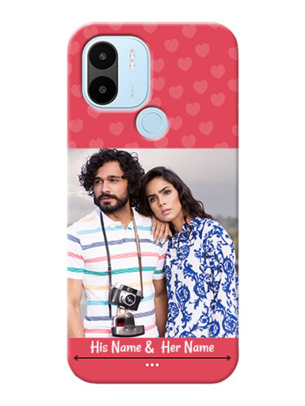 Custom Poco C51 Mobile Cases: Simple Love Design