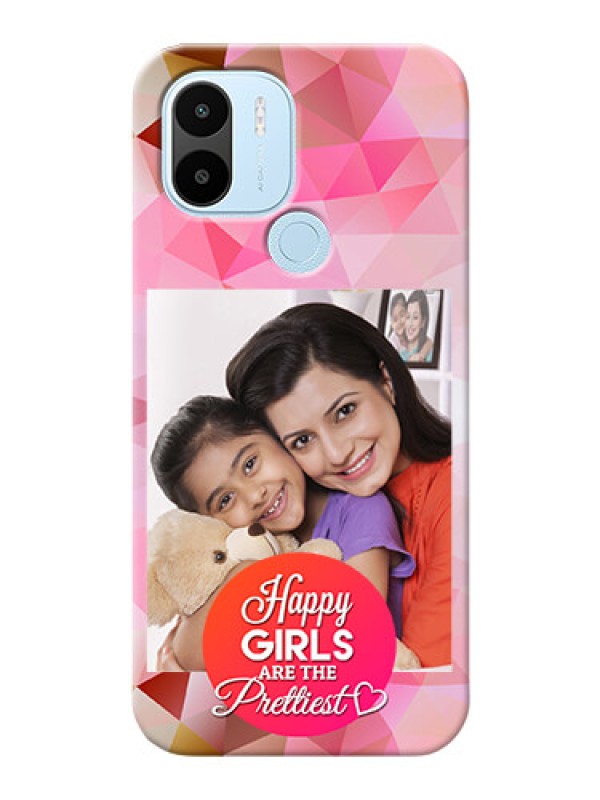 Custom Poco C51 Personalized Phone Covers: Abstract Triangle Design