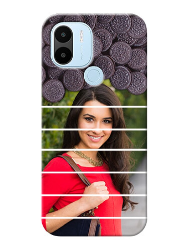 Custom Poco C51 Custom Mobile Covers with Oreo Biscuit Design