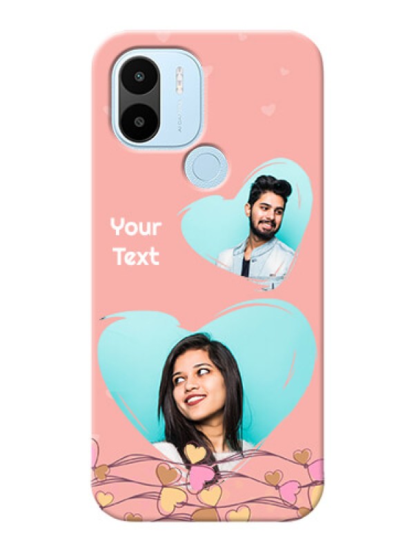 Custom Poco C51 customized phone cases: Love Doodle Design