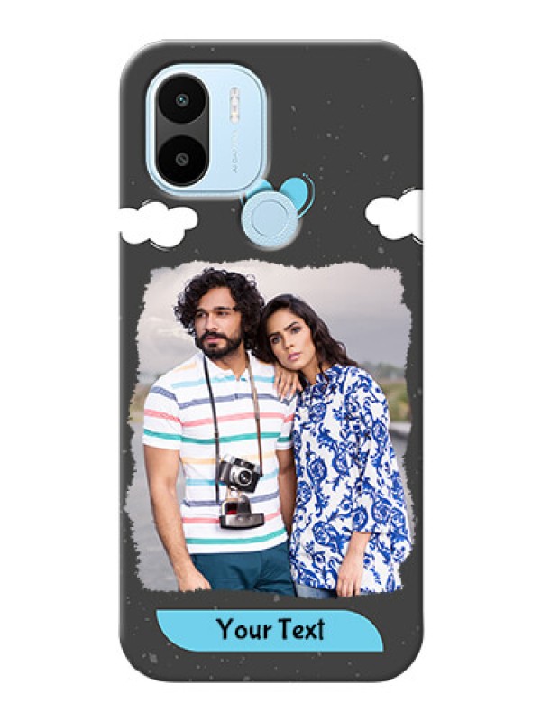 Custom Poco C51 Mobile Back Covers: splashes with love doodles Design