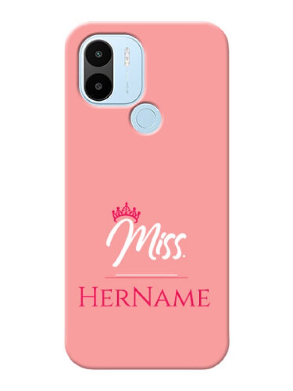 Custom Poco C51 Custom Phone Case Mrs with Name