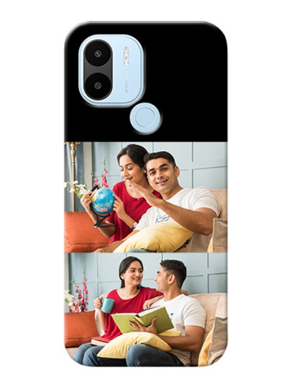 Custom Poco C51 2 Images on Phone Cover