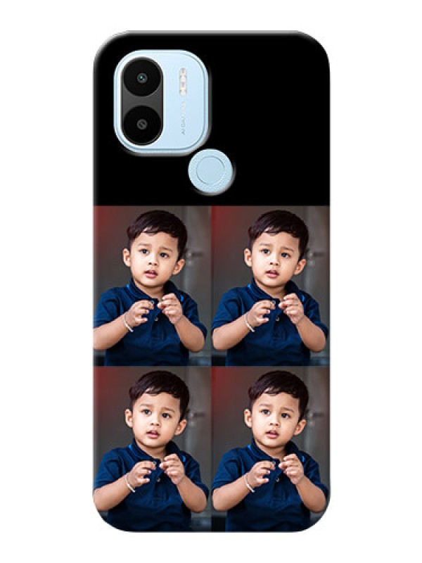 Custom Poco C51 4 Image Holder on Mobile Cover