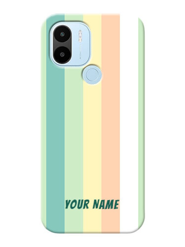Custom Poco C51 Back Covers: Multi-colour Stripes Design