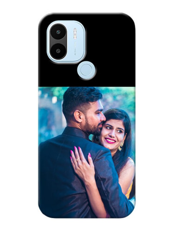 Custom Poco C51 Custom Hard Phone Case - Upload Full Picture With Custom Color Design