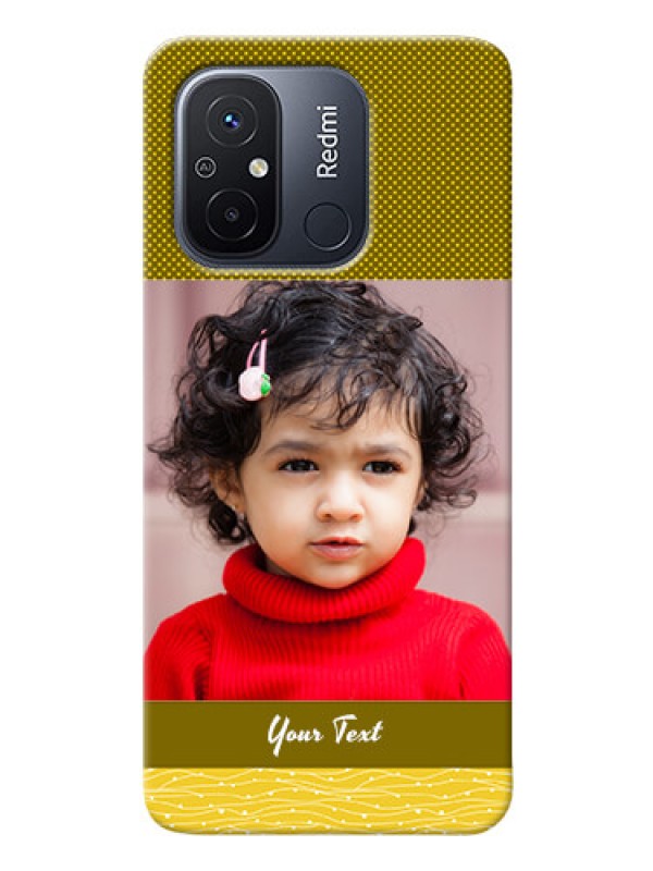 Custom Poco C55 custom mobile back covers: Simple Green Color Design