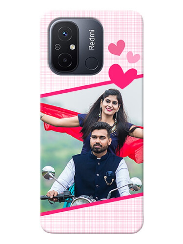 Custom Poco C55 Personalised Phone Cases: Love Shape Heart Design