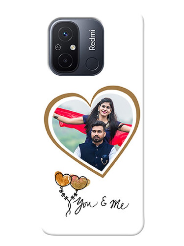 Custom Poco C55 customized phone cases: You & Me Design