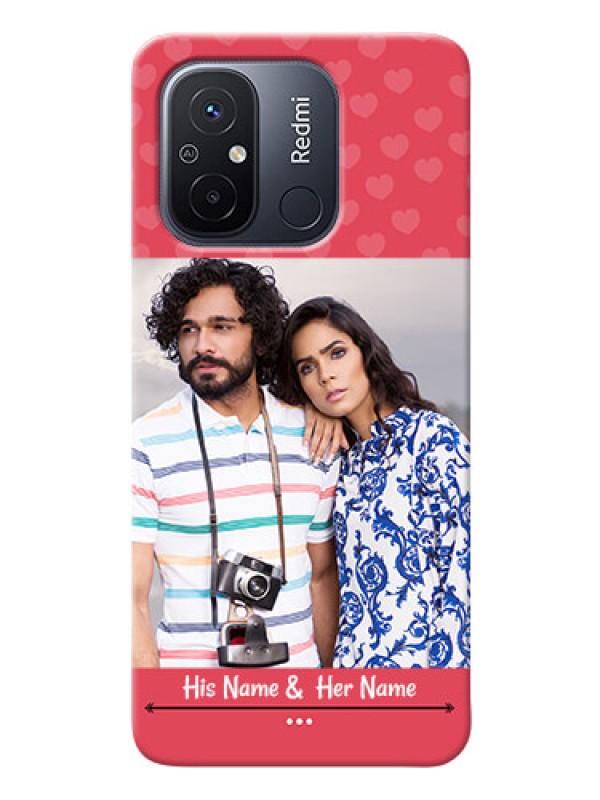 Custom Poco C55 Mobile Cases: Simple Love Design