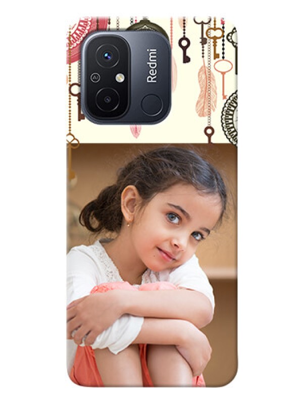 Custom Poco C55 Phone Back Covers: Boho Style Design