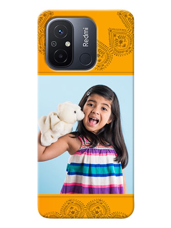 Custom Poco C55 custom mobile back covers: Photo Wedding Design 