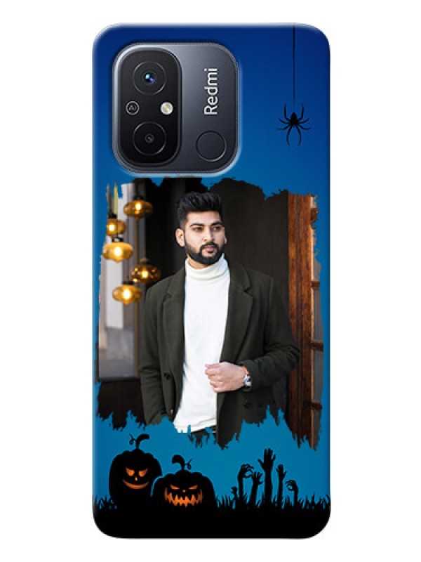 Custom Poco C55 mobile cases online with pro Halloween design 