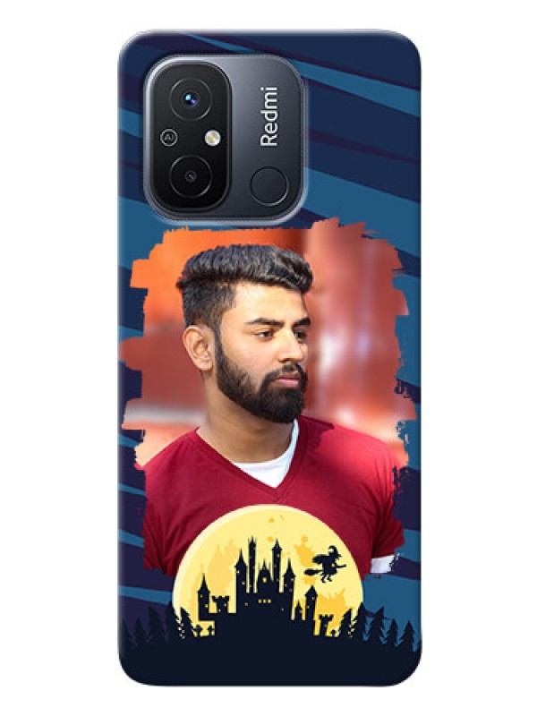 Custom Poco C55 Back Covers: Halloween Witch Design 