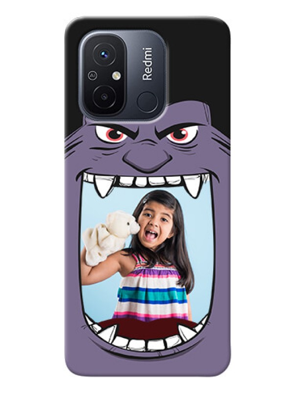 Custom Poco C55 Personalised Phone Covers: Angry Monster Design