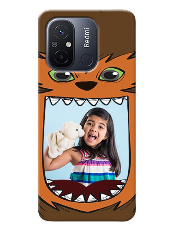 Custom Poco C55 Phone Covers: Owl Monster Back Case Design
