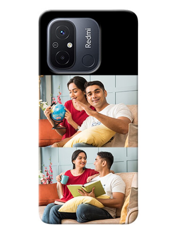 Custom Poco C55 2 Images on Phone Cover