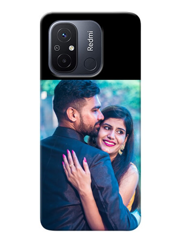 Custom Poco C55 Custom Hard Phone Case - Upload Full Picture With Custom Color Design