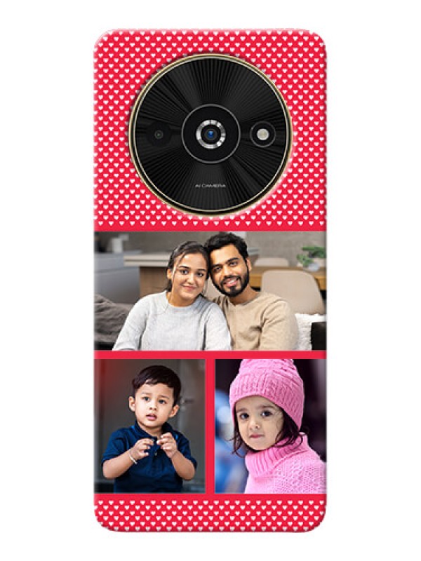 Custom Poco C61 mobile back covers online: Bulk Pic Upload Design