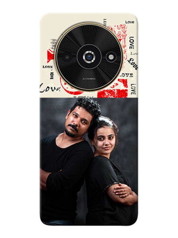 Custom Poco C61 mobile cases online: Trendy Love Design Case