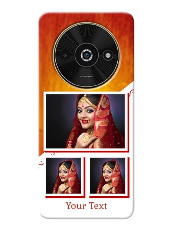 Custom Poco C61 Personalised Phone Cases: Wedding Memories Design